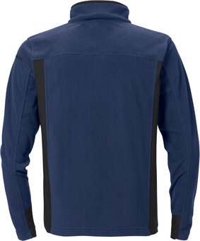 Fristads Microfleecejack 4003 Marineblauw/zwart 
