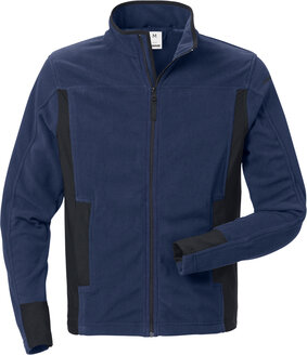 Fristads Microfleecejack 4003 Marineblauw/zwart 