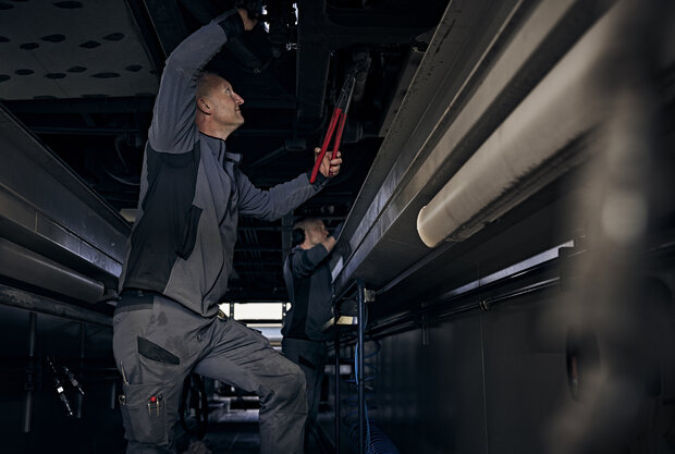 Fristads Microfleecejack 4003 Zwart 