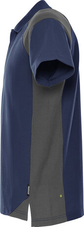 Fristads Heavy poloshirt 7047 Marineblauw/grijs 