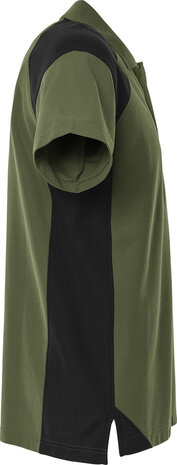 Fristads Heavy poloshirt 7047 Legergroen/zwart