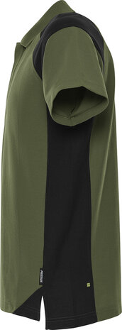Fristads Heavy poloshirt 7047 Legergroen/zwart