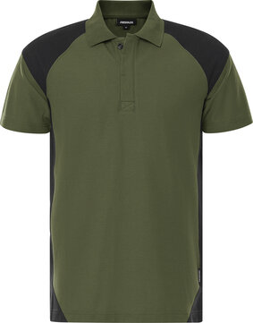 Fristads Heavy poloshirt 7047 Legergroen/zwart
