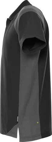 Fristads Heavy poloshirt 7047 Zwart/grijs 