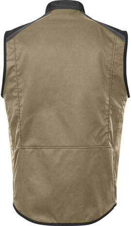 Fristads Bodywarmer 5555 Khaki/zwart 