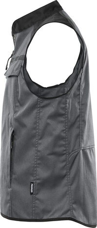 Fristads Vest 5555 Grijs/zwart 