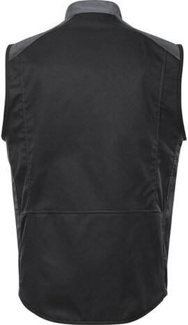 Fristads Vest 5555 Zwart/grijs 
