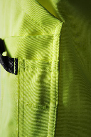 Fristads High vis green korte broek klasse 2 2650 Hi-vis geel