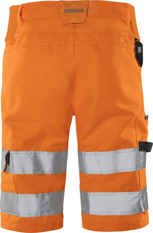 Fristads High vis green korte broek klasse 2 2650 Hi-vis oranje