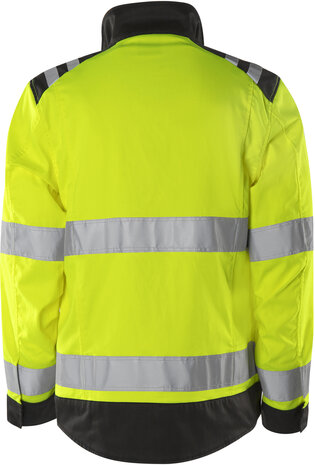 Fristads High vis green jack klasse 3 4067 Hi-vis geel/zwart