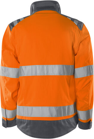 Fristads High vis green jack klasse 3 4067 Hi-vis oranje/grijs
