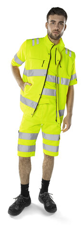 Fristads High vis green vest klasse 2 5067 Hi-vis geel