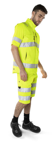 Fristads High vis green vest klasse 2 5067 Hi-vis geel