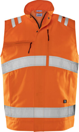 Fristads High vis green vest klasse 2 5067 Hi-vis oranje