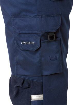 Fristads High vis overall klasse 3 8026 Hi-vis geel/marineblauw