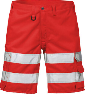 Fristads High vis korte broek klasse 2 2528 Hi-vis rood