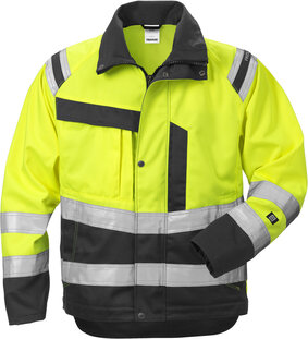 Fristads High vis jack klasse 3 4026 Hi-vis geel/zwart