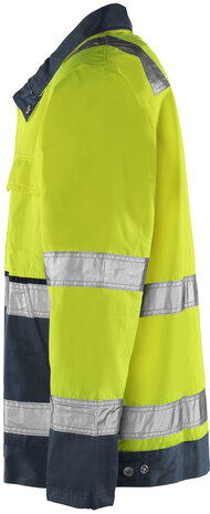Fristads High vis jack klasse 3 4797 Hi-vis geel/marineblauw