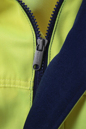 Fristads High vis jack klasse 3 4797 Hi-vis geel/marineblauw
