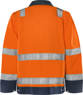 Fristads High vis jack klasse 3 4797 Hi-vis oranje/marineblauw