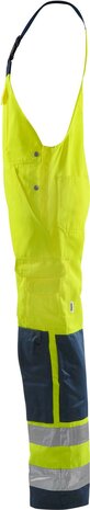 Fristads High vis Amerikaanse overall klasse 2 1001 Hi-vis geel/marineblauw