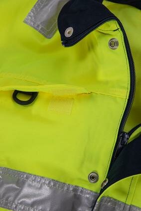 Fristads High vis overall klasse 3 8601 Hi-vis geel/marineblauw