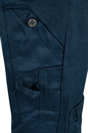 Fristads High vis overall klasse 3 8601 Hi-vis geel/marineblauw
