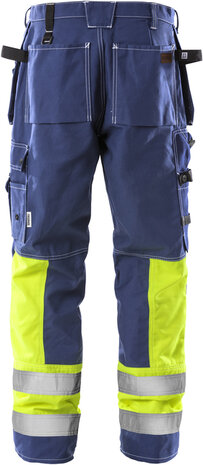 Fristads High vis werkbroek klasse 1 247 blauw