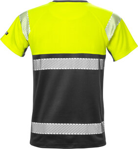 Fristads High vis T-shirt klasse 1 7518 Hi-vis geel/zwart