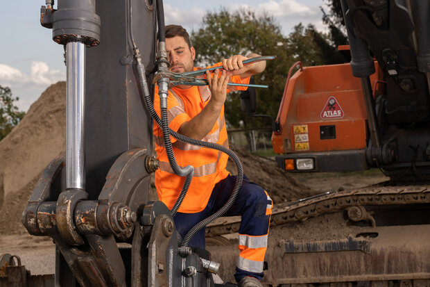 Fristads High vis T-shirt klasse 2 7407 Hi-vis geel