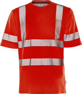 Fristads High vis T-shirt klasse 2 7407 Hi-vis rood