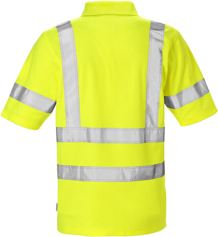 Fristads High vis poloshirt klasse 3 7025 Hi-vis geel