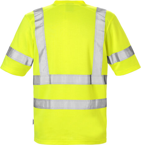 Fristads High vis T-shirt klasse 3 7024 Hi-vis geel