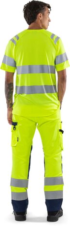 Fristads Hogezichtbaarheids T-shirt klasse 3 7860 Hi-vis geel