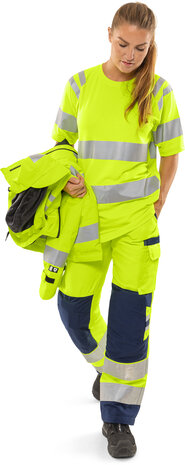 Fristads Hogezichtbaarheids T-shirt klasse 3 7860 Hi-vis geel