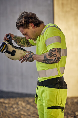 Fristads Hogezichtbaarheids T-shirt klasse 3 7860 Hi-vis geel