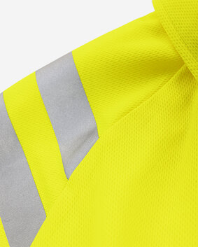Fristads Hogezichtbaarheids poloshirt klasse 3 7861 Hi-vis geel