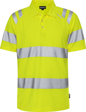 Fristads Hogezichtbaarheids poloshirt klasse 3 7861 Hi-vis geel