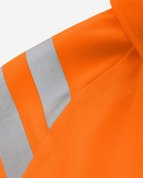 Fristads Hogezichtbaarheids poloshirt klasse 3 7861 Hi-vis oranje