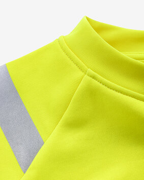 Fristads Hogezichtbaarheids sweater klasse 3 7862 Hi-vis geel