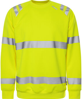 Fristads Hogezichtbaarheids sweater klasse 3 7862 Hi-vis geel