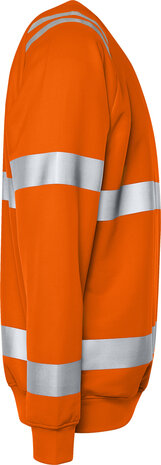 Fristads Hogezichtbaarheids sweater klasse 3 7862 Hi-vis oranje