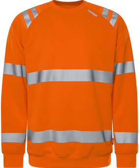 Fristads Hogezichtbaarheids sweater klasse 3 7862 Hi-vis oranje