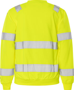 Fristads High vis sweatshirt klasse 3 7446 Hi-vis geel