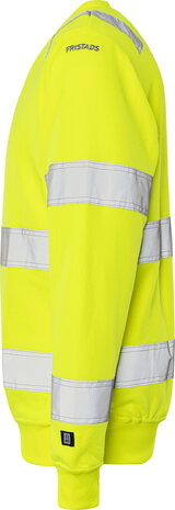 Fristads High vis sweatshirt klasse 3 7446 Hi-vis geel