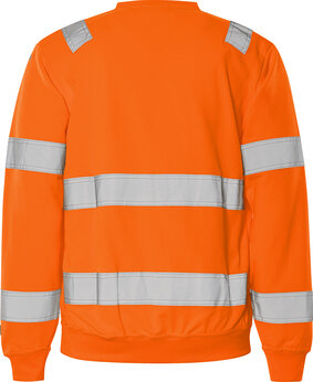 Fristads High vis sweatshirt klasse 3 7446 Hi-vis oranje