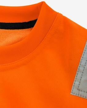 Fristads High vis sweatshirt klasse 3 7446 Hi-vis oranje