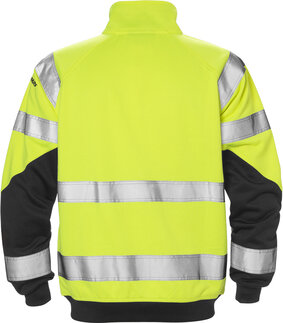 Fristads High vis sweatjack klasse 3 7426 Hi-vis geel/zwart