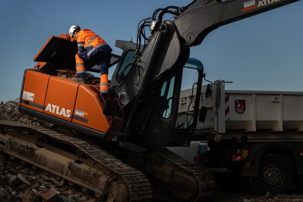 Fristads High vis softshelljack klasse 2 4083 Hi-vis geel/zwart