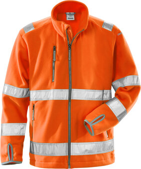 Fristads High vis fleecejack klasse 3 4400 Hi-vis oranje